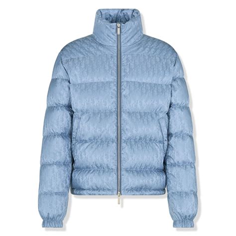 blouson with dior oblique motif|Dior Oblique Blouson Blue Down Jacket – The Clothing Store.